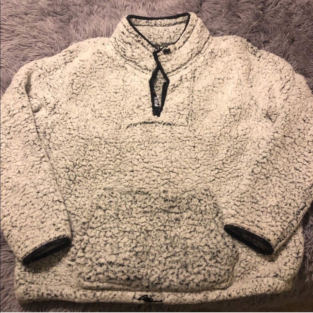 Victoria secret pink Sherpa jacket